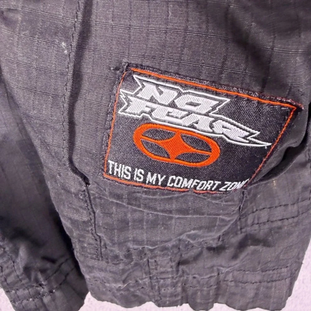 Vintage No Fear Cargo Shorts Mens 32 Lightweight Ripstop Skate 2000s Y2K‎ Read!